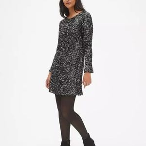 NWT Gap lined sequin swing dress XL Tall